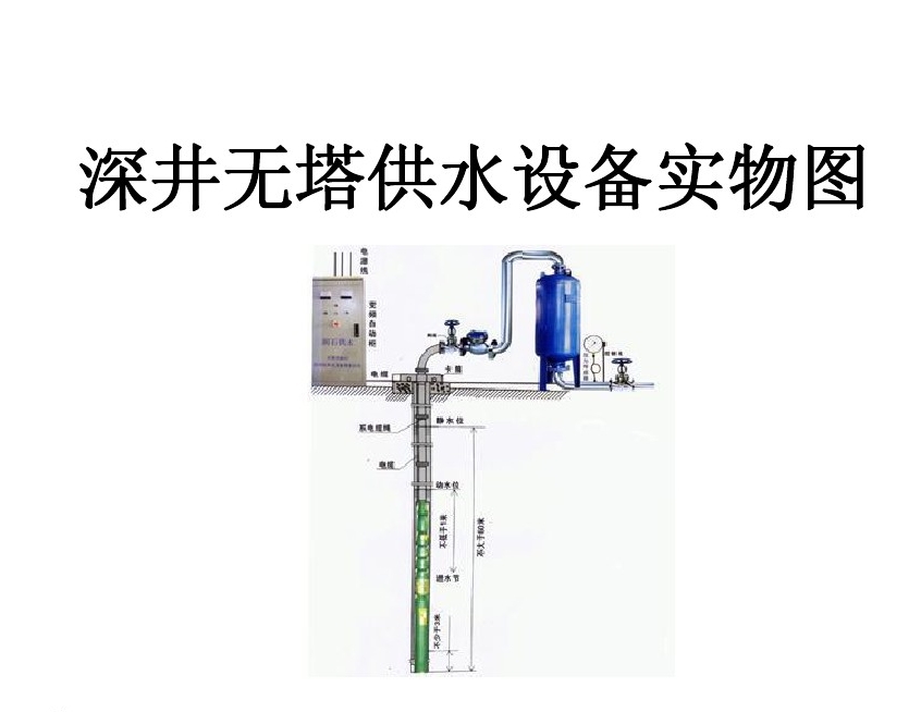 鹿邑县井泵无塔式供水设备